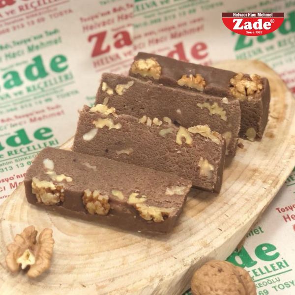 KAKAOLU CEVİZLİ YAZ HELVASI - 1000 GR