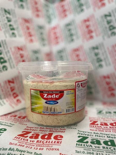 SADE TAHİN HELVASI  - 1700 GR (KOVA)