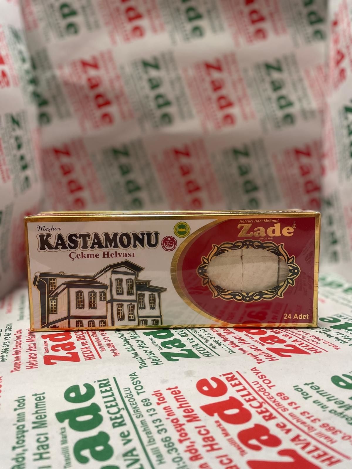 SADE ÇEKME HELVASI  - 200 GR (24 DİLİM)