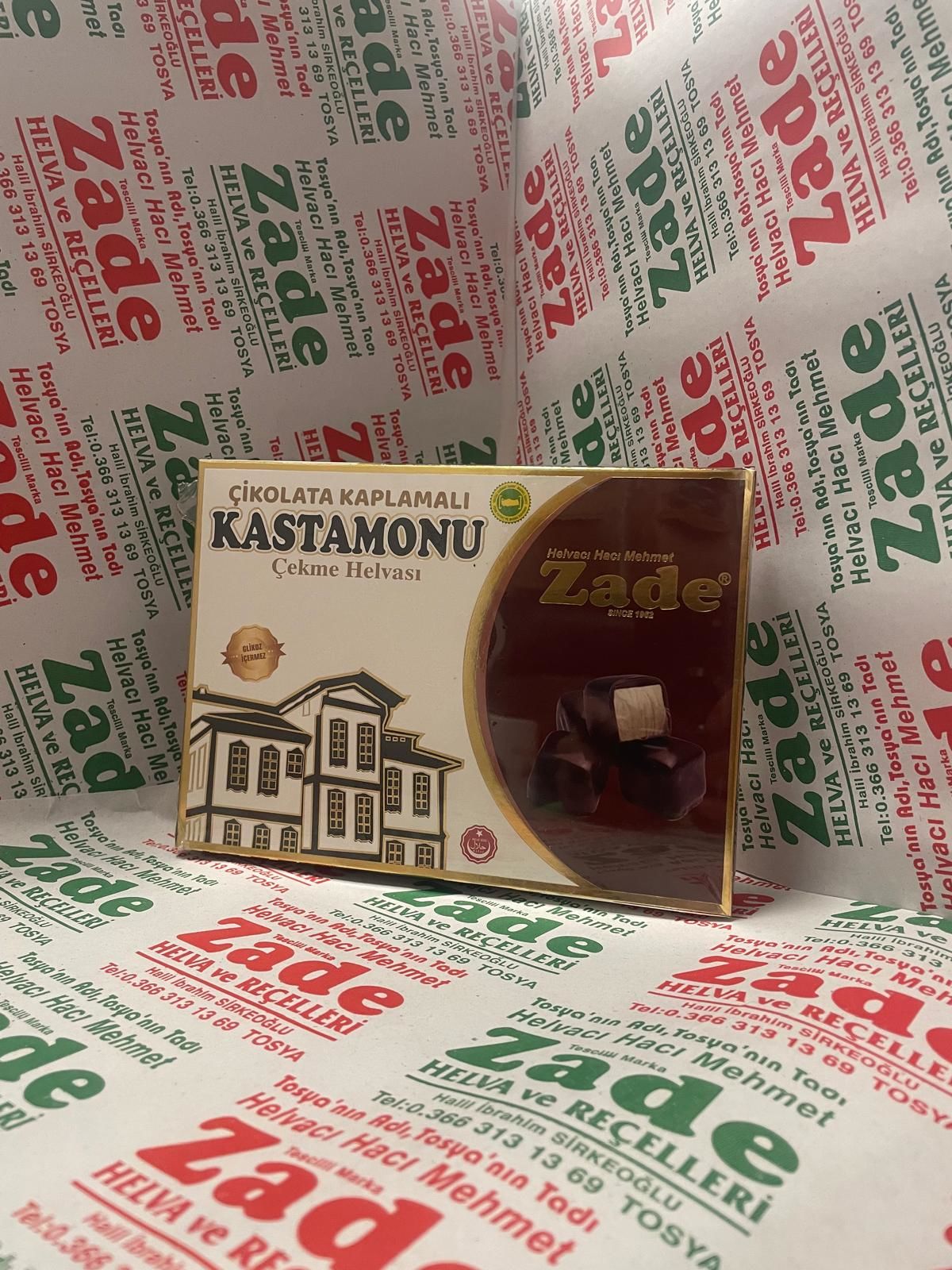 ÇİLOLATALI ÇEKME HELVASI  - 180 GR (12 DİLİM)