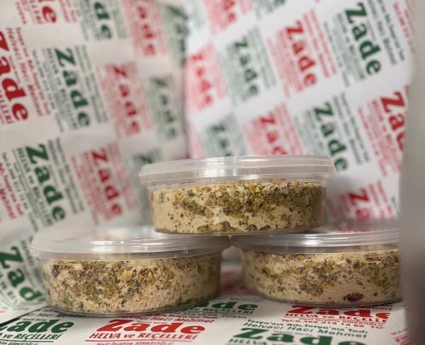 FISTIKLI TAHİN HELVASI - 850 GR (KASE)